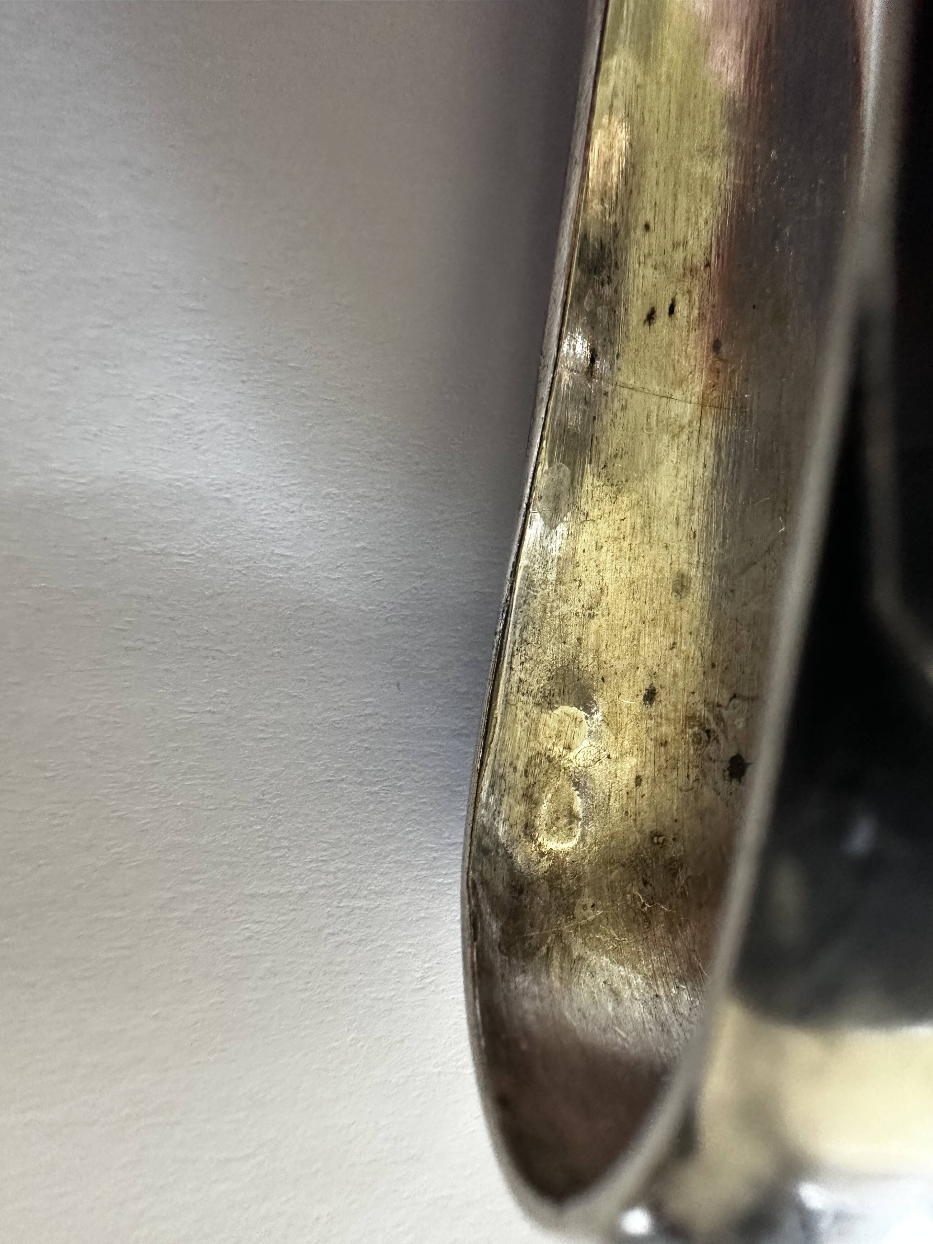 Silver asparagus tongs, 1930