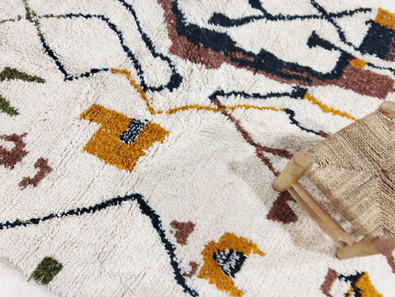 Moroccan Berber Carpet 243x150cm