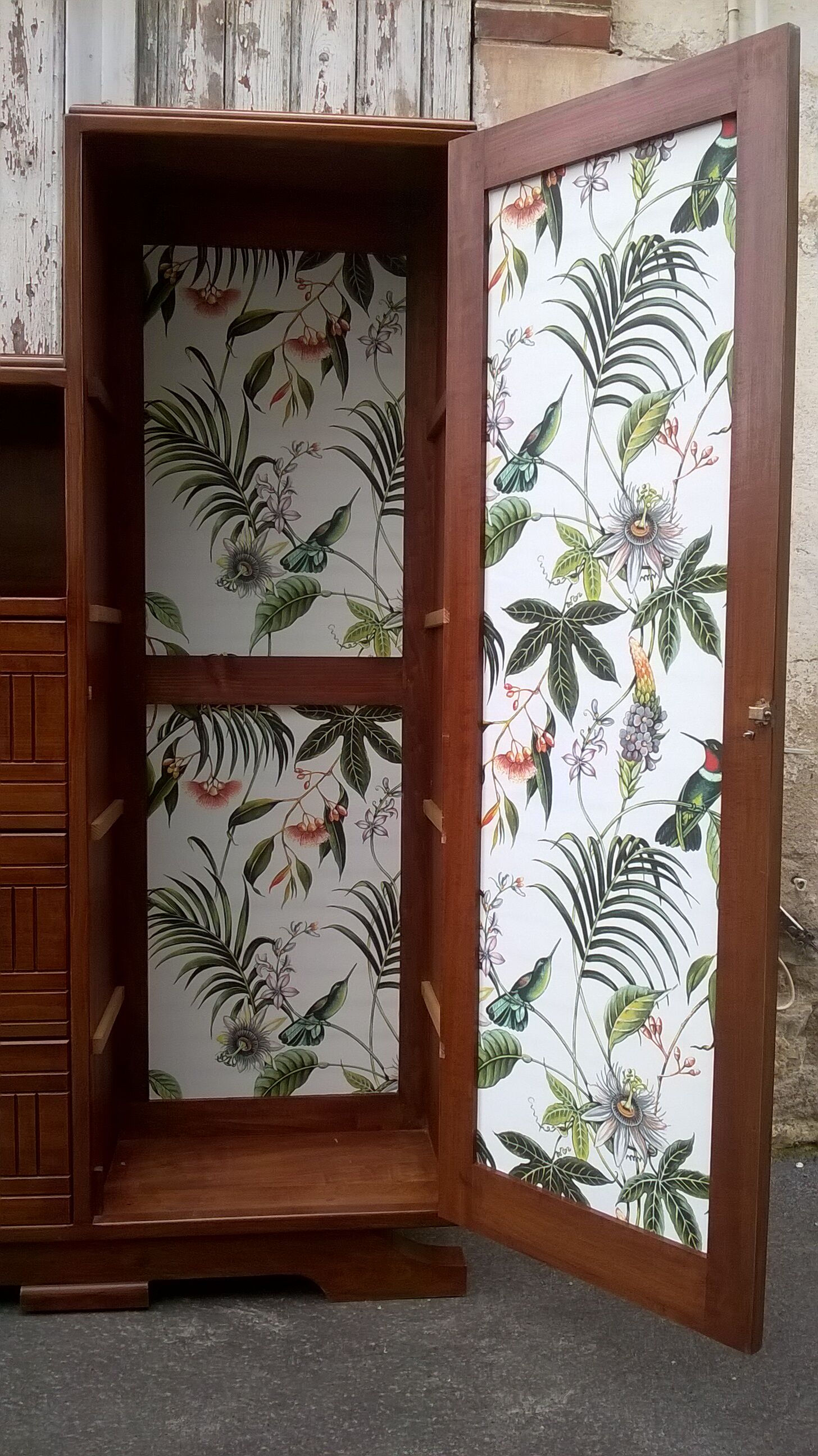 Armoire commode asymétrique art déco