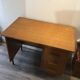 Bureau en bois et métal de style moderniste, années 60
