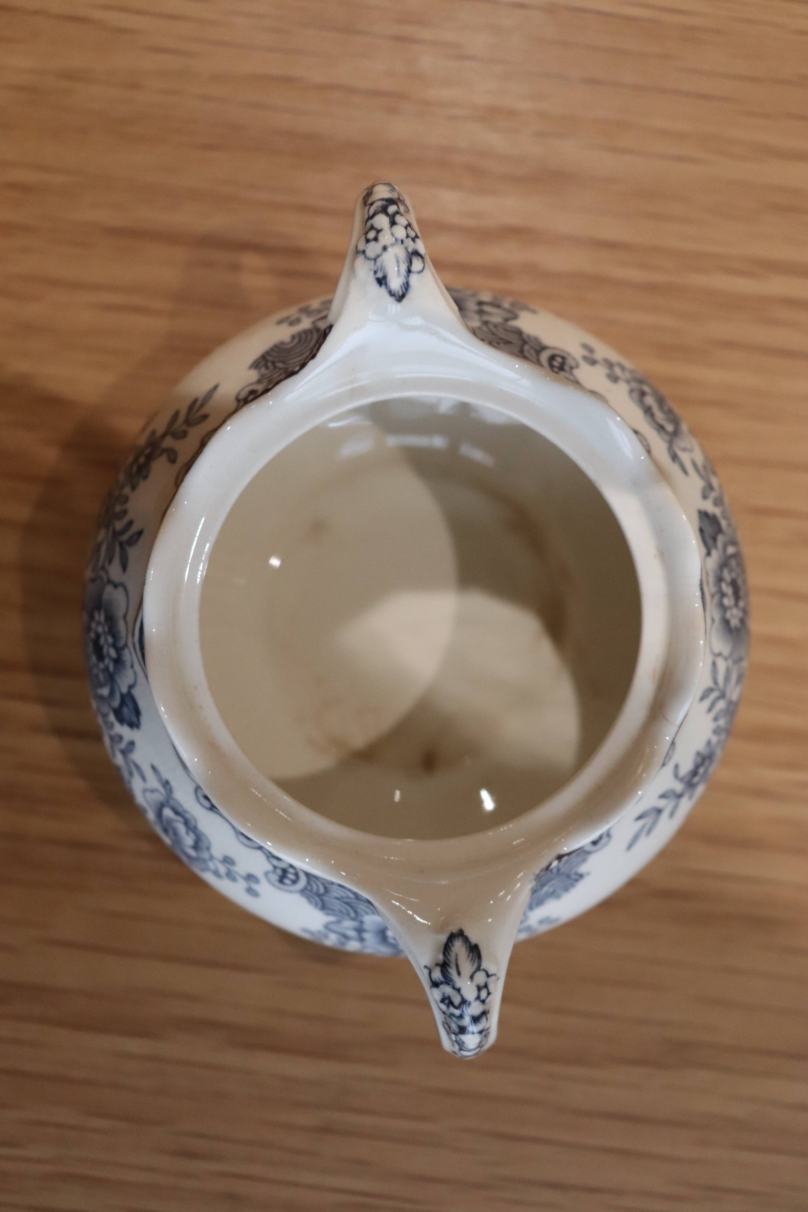 Service à café "Bristol" Crown Ducal, complet, Porcelaine anglaise de 1930