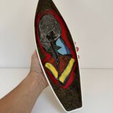 Vintage Italian ceramic pocket tray