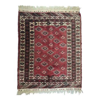 Handmade oriental rug 1.12 x 0.81m