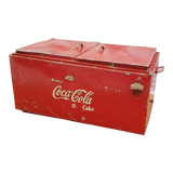 Coca-Cola double metal cooler