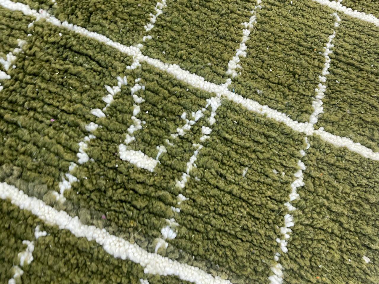 Natural handmade Berber rug 3x2 m