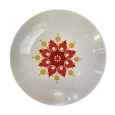 Plat rond vintage 70’s en porcelaine Winterling