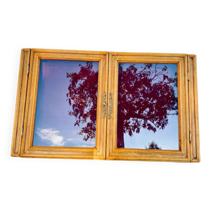 vitrine murale en bois