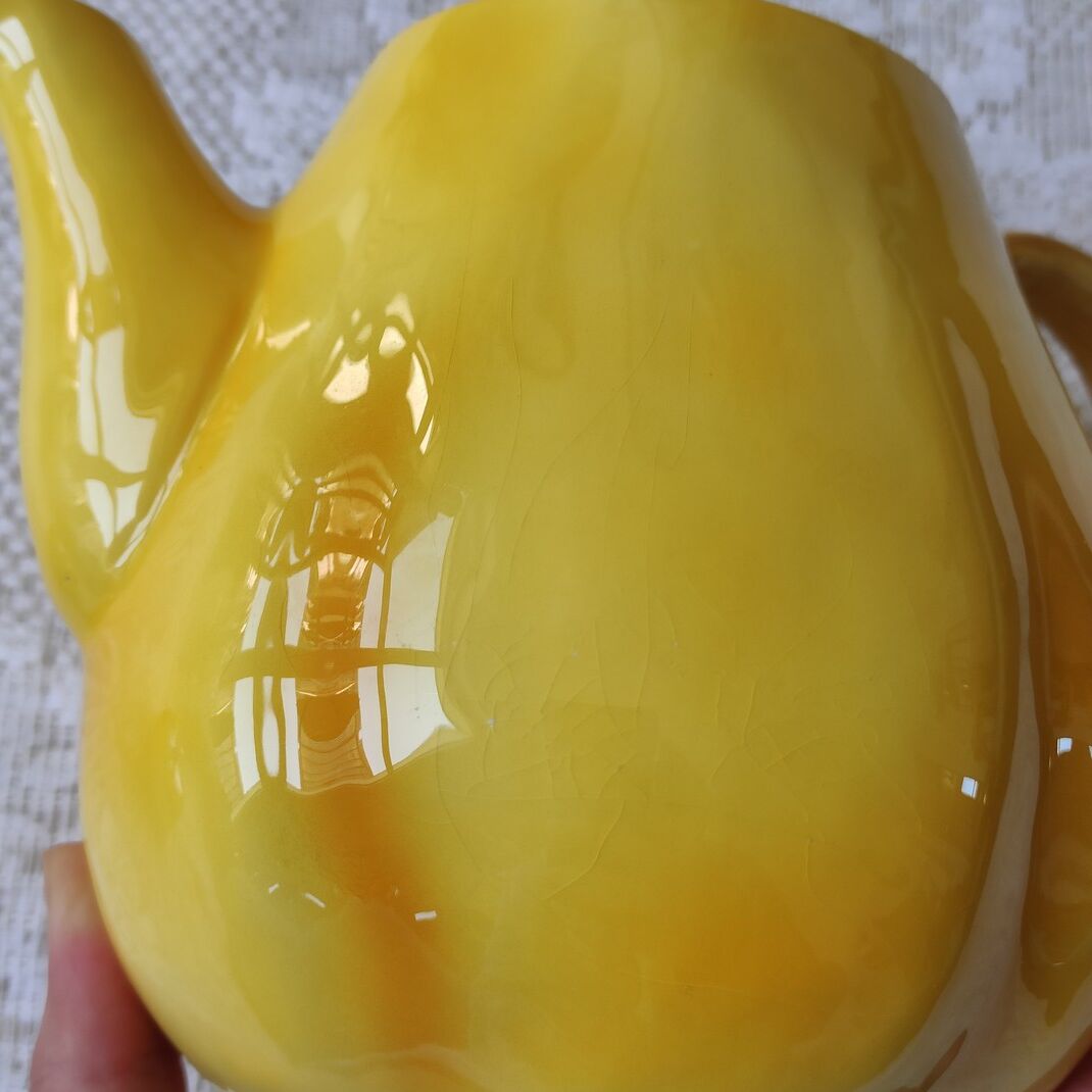 Théière poire barbotine
