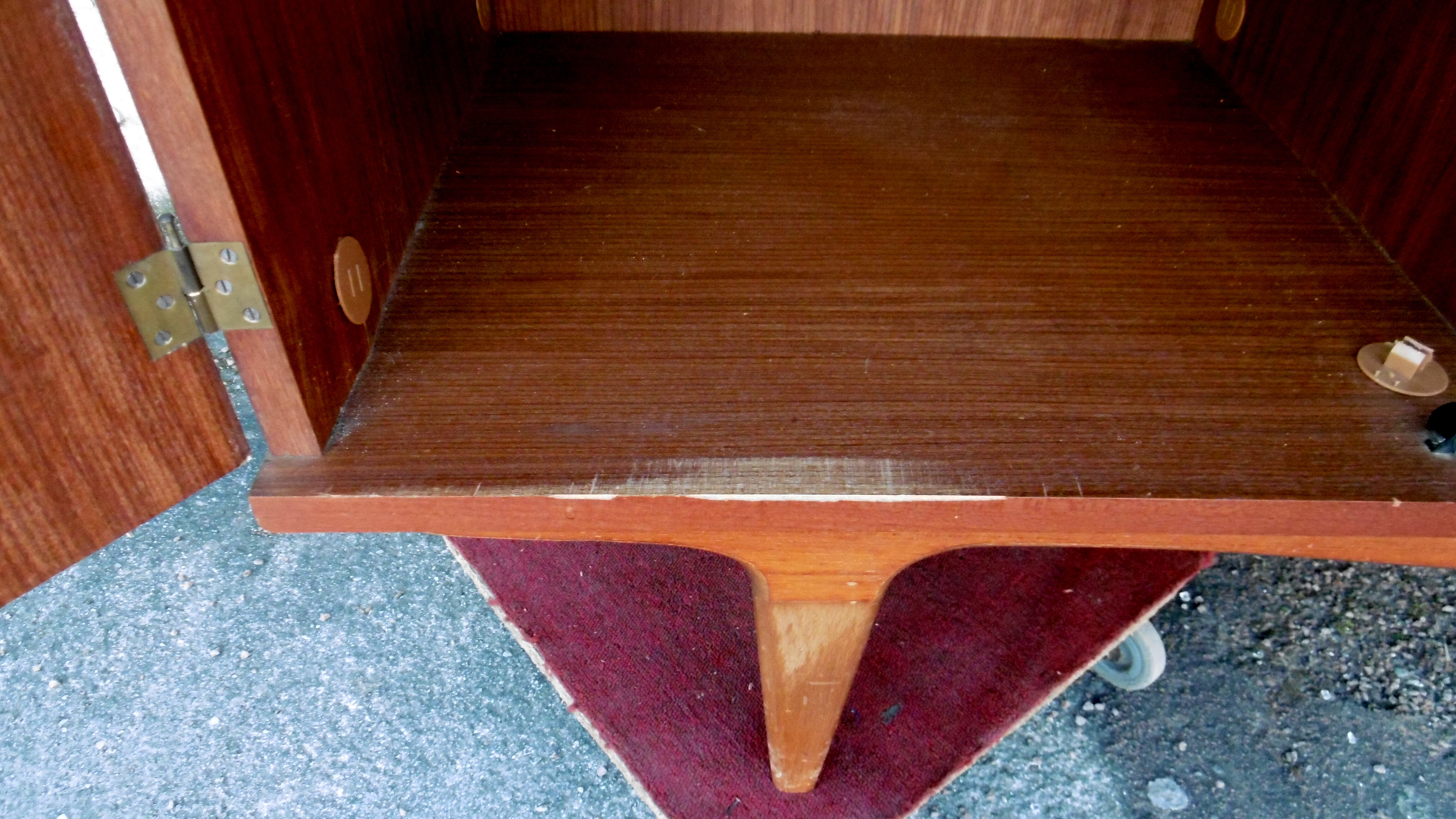 Armoire scandinave en teck des années 1970