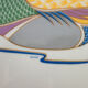 Set of 8 flat plates Ceraminter, Italy