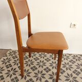 Four vintage chairs