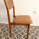 Quatre chaises vintage