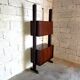 Modular bookcase in rosewood 60s