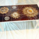 Brown ceramic living room table