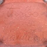 Danish studio pottery bowl from the mid-century by Jytte Trebbien and Harry Nielsen for Tusbo, 1960s.