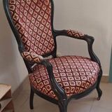 Napoleon III style bergère armchair