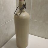 Bouteille en grès émaillé