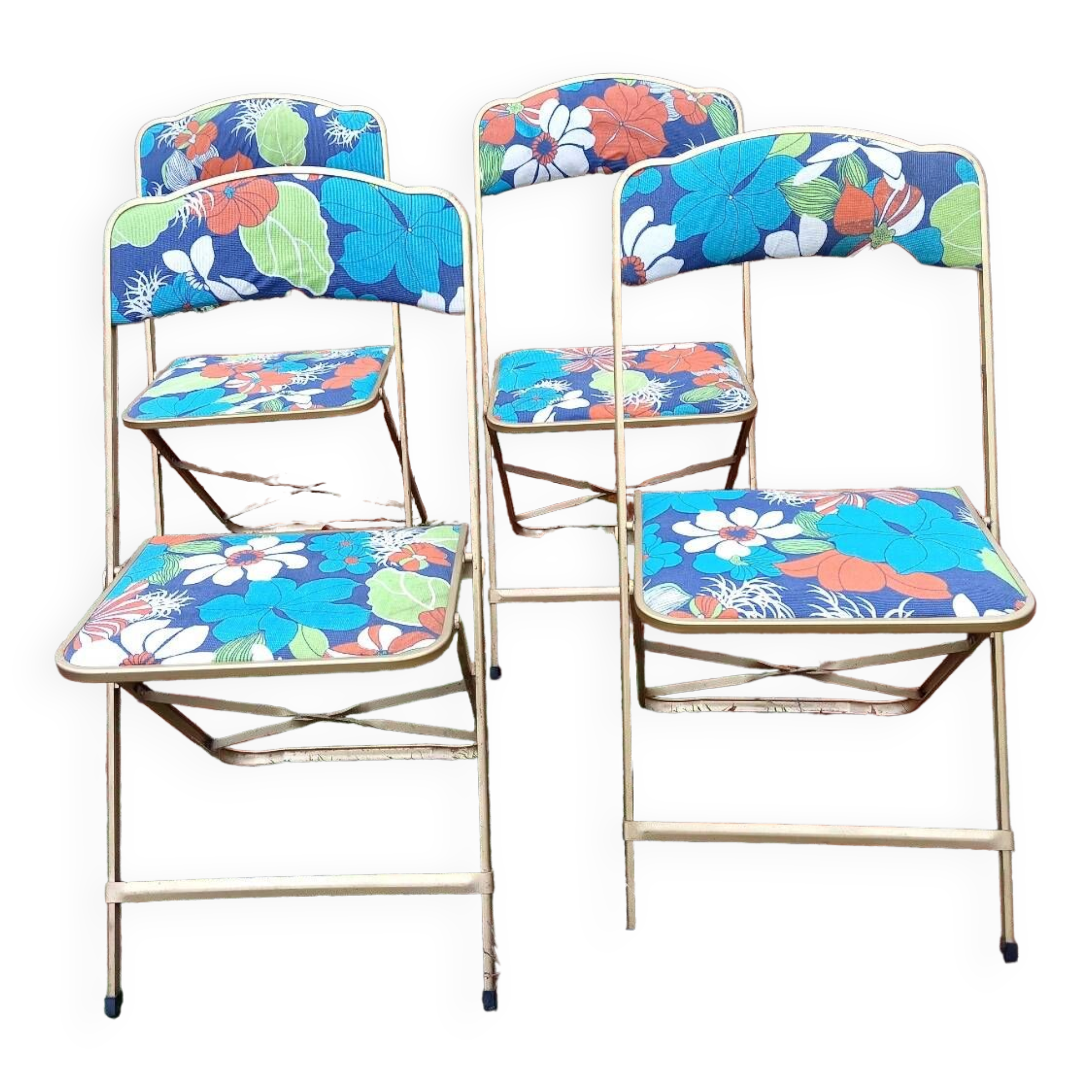 Vintage folding chairs