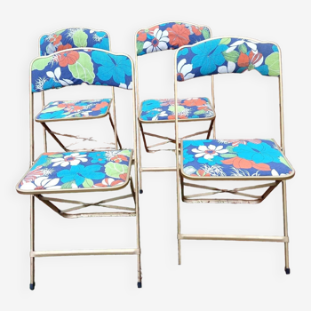 Chaises pliantes vintage