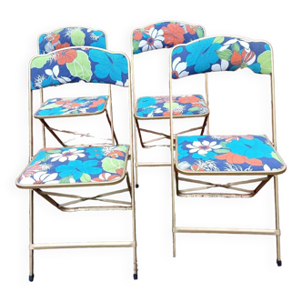 Vintage folding chairs