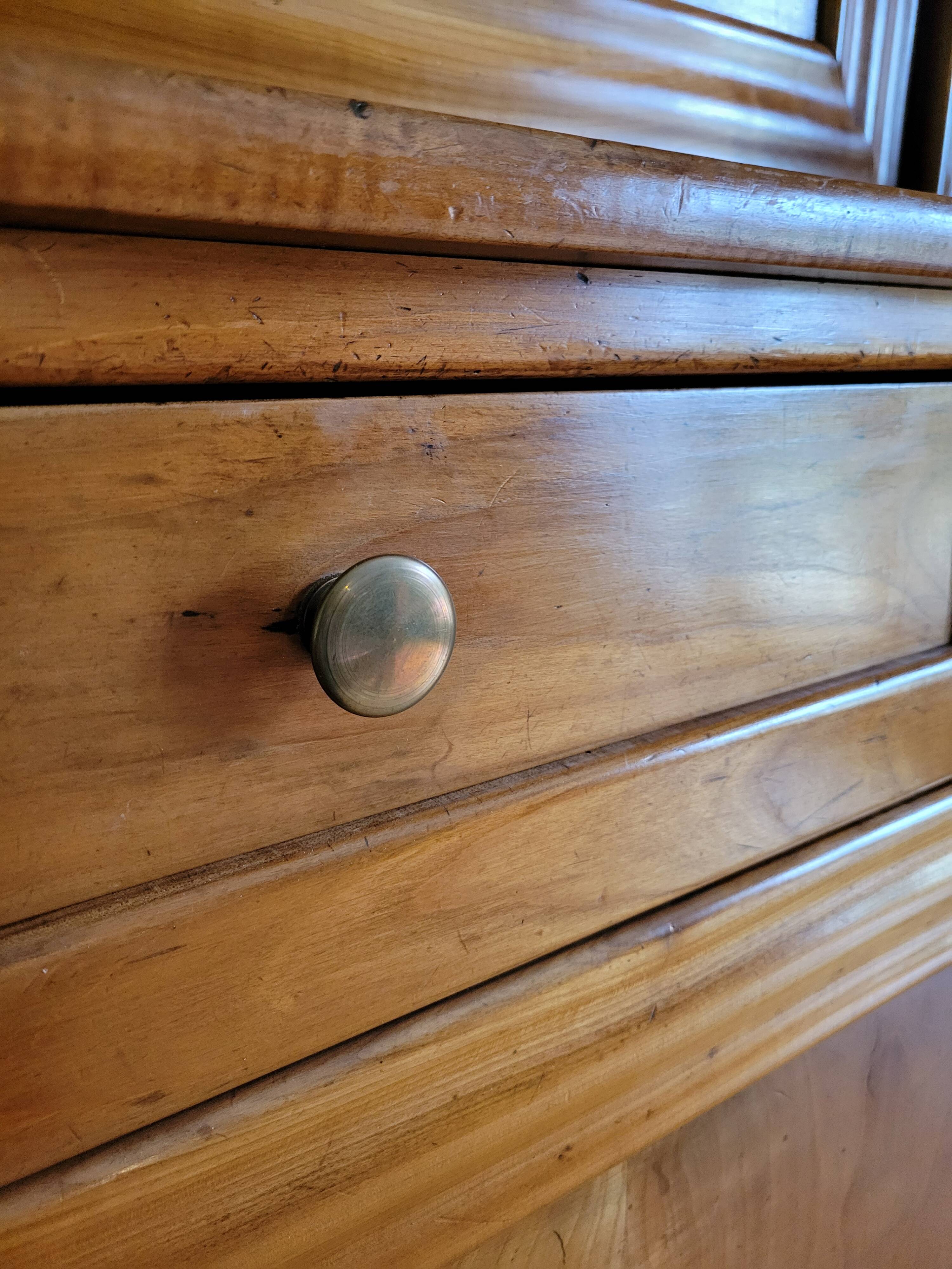 Antique solid oak sideboard