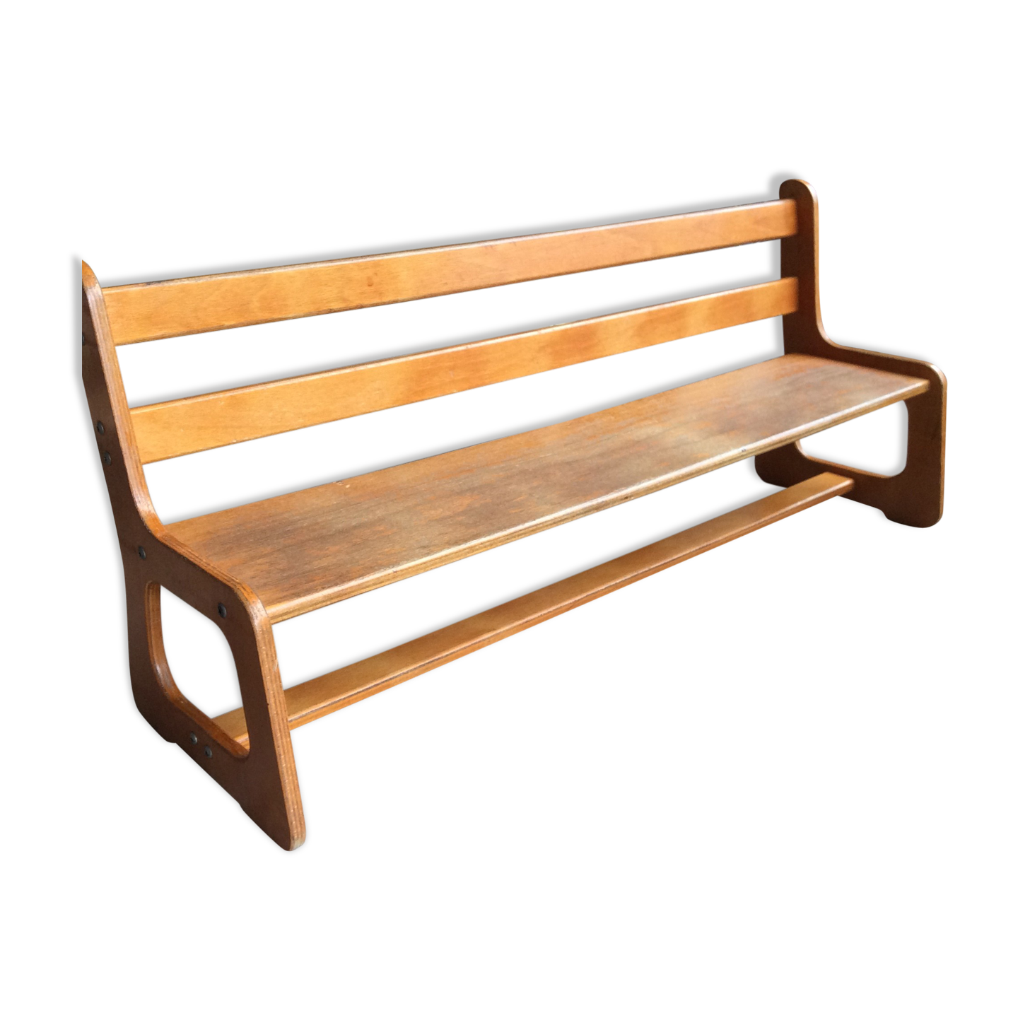 School bench 1970