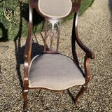 Bench and its two chairs