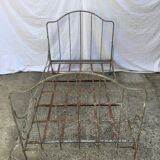 Wrought iron folding bed