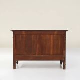 Commode ancienne française en chêne sculpté