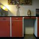 Meuble de cuisine en formica années 60