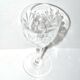 Series of 6 Chantilly wine glasses in Saint-Louis crystal signed