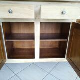 Large renovated solid oak sideboard