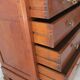 Louis Philippe chest of drawers in solid cherry, 5 drawers