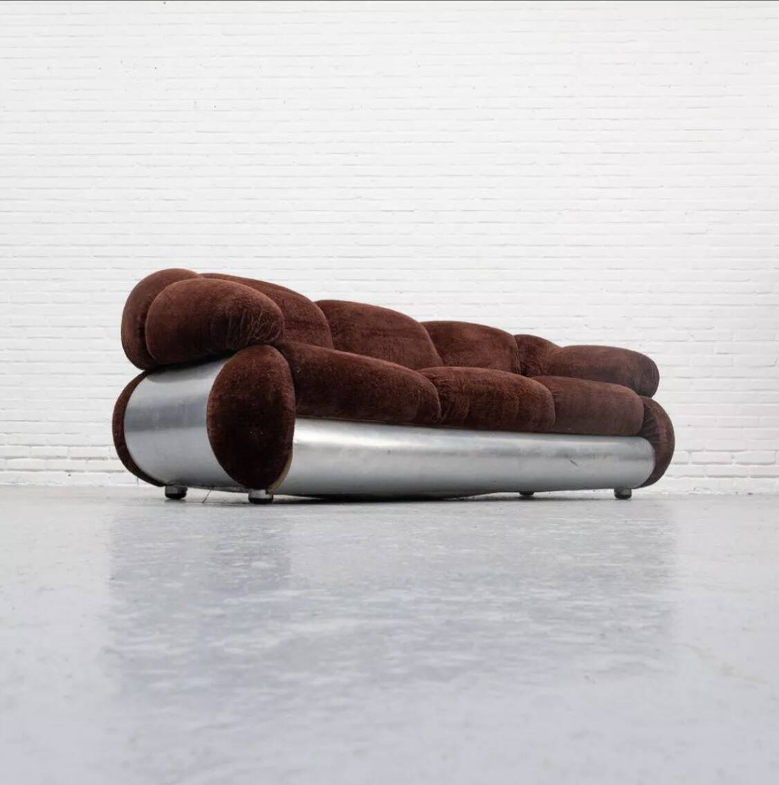 Three-seater sofa Adriano Piazzessi 1970