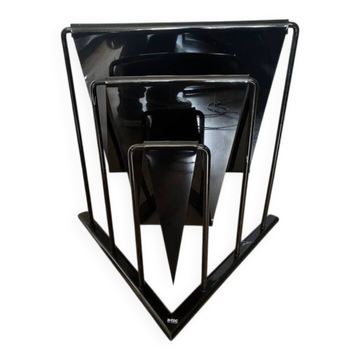 Markus Børgens for D-Tec Magazine Rack – Postmodern Design 1980s