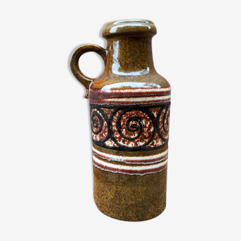 Earthenware vase west germany
