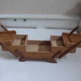 Wooden toy worker