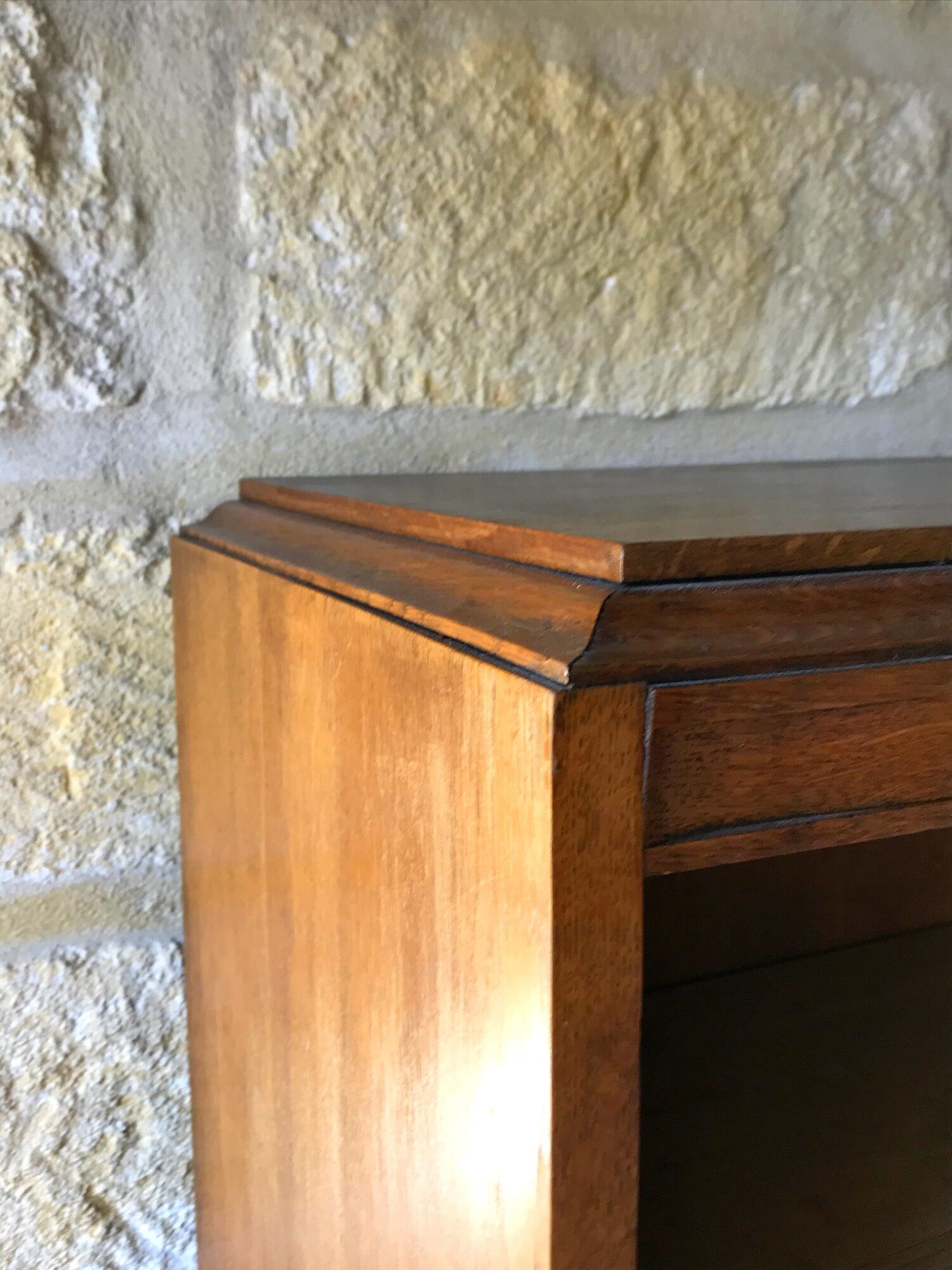 Art Deco oak bookcase 30s