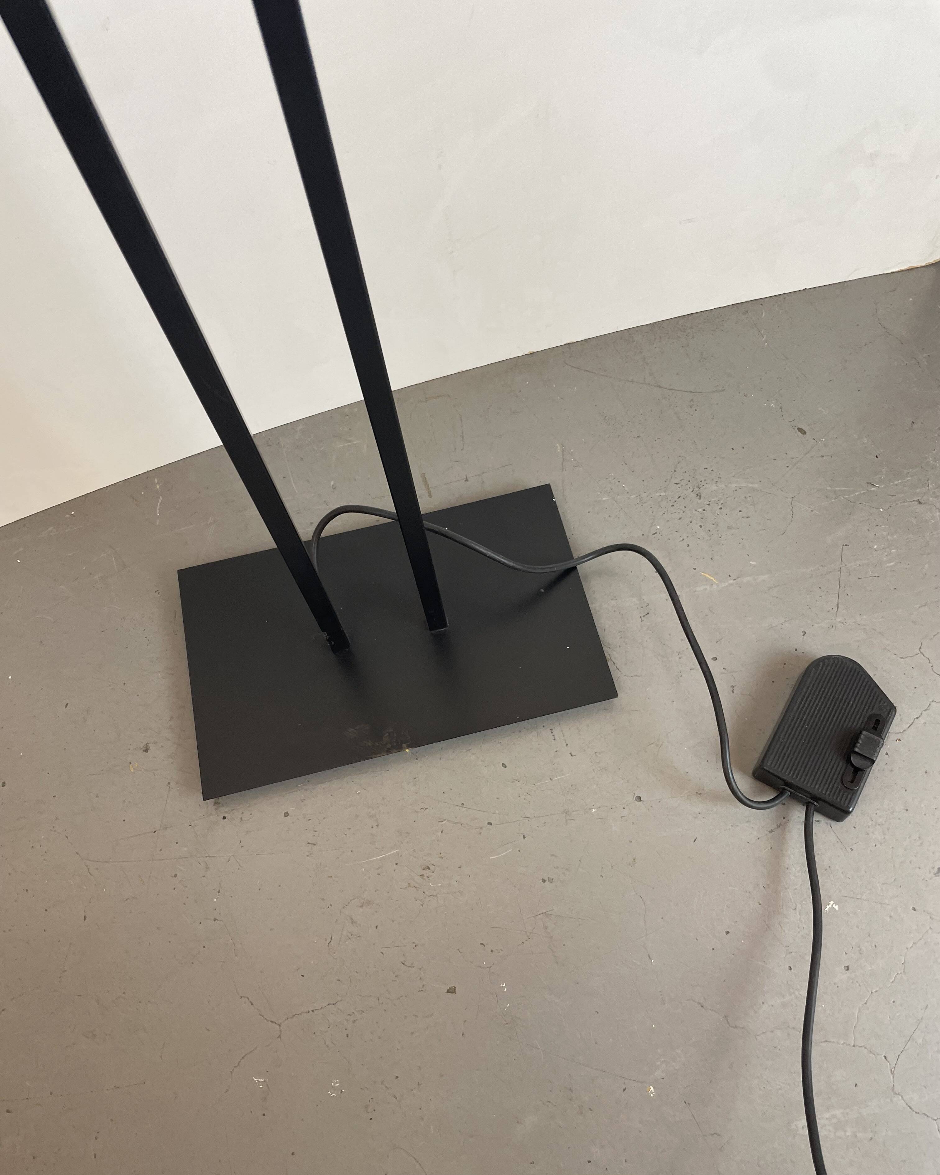 Murano Post-Modern Floor Lamp att. To Mazzega, Italy, 1980s
