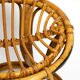 Pair of beautiful rare original 1960's Italian bamboo stools