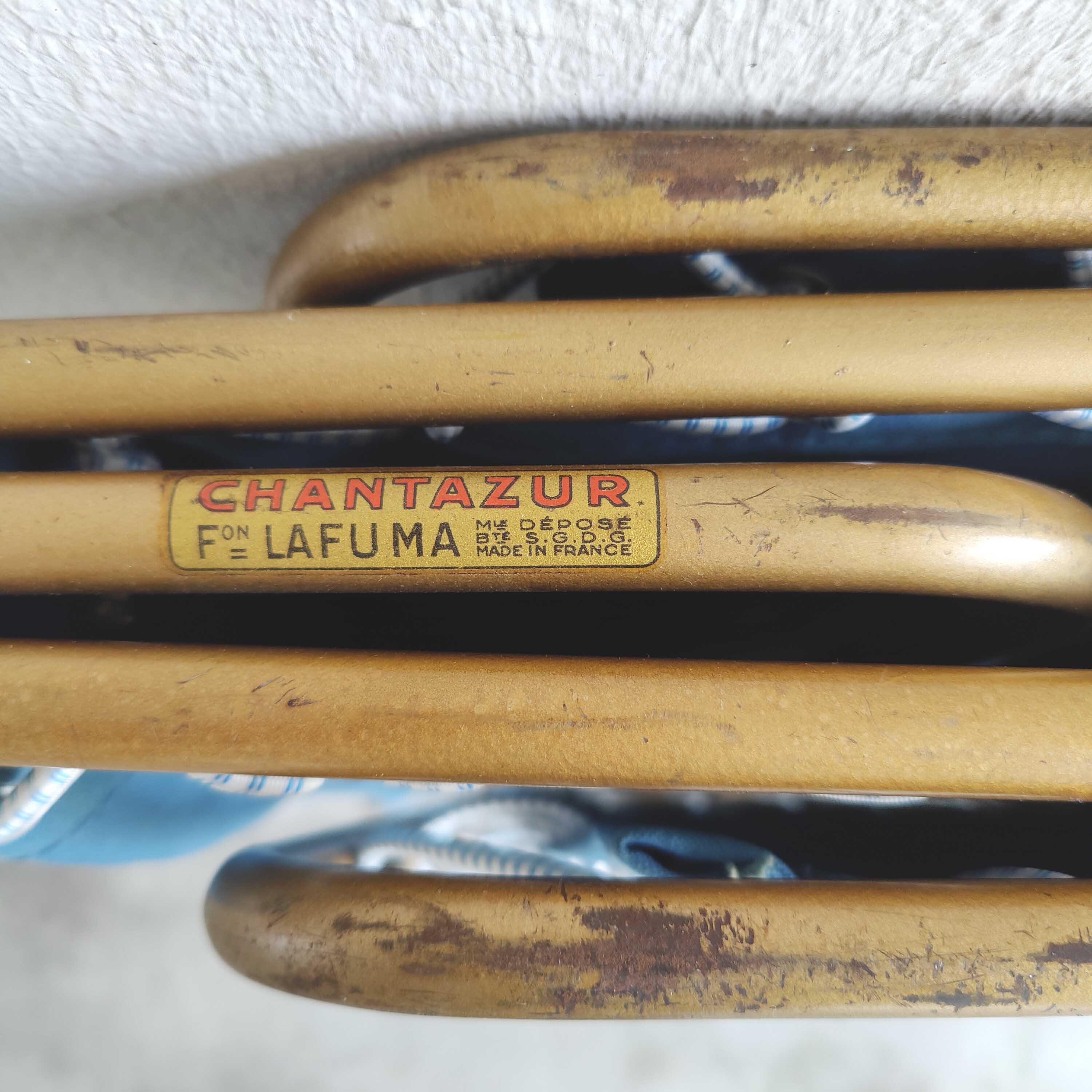 Folding camp bed Lafuma Chantazur vintage