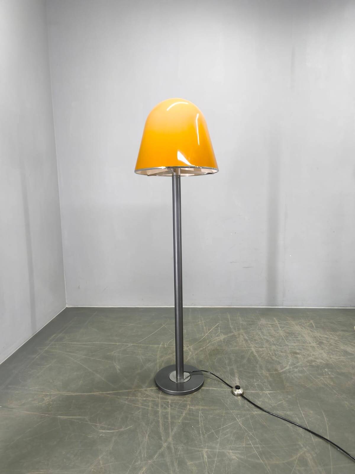 Rare Mid-Century Modern Floor Lamp "Kuala " by Franco Bresciani, Italy, 1970s