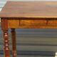 Vintage desk in solid walnut