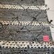 Black and white Moroccan Kilim rug