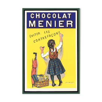 Affiche chocolat menier