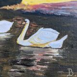 Autumn nature painting