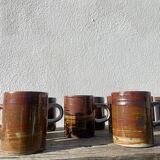 10 unique ceramic/stoneware coffee cups