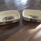 Set of 2 Butters Sarreguemines Obernai