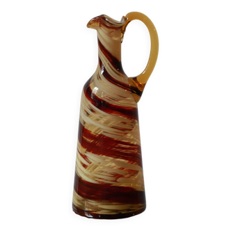 Carafe murano bicolore