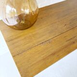Wooden table with drawer